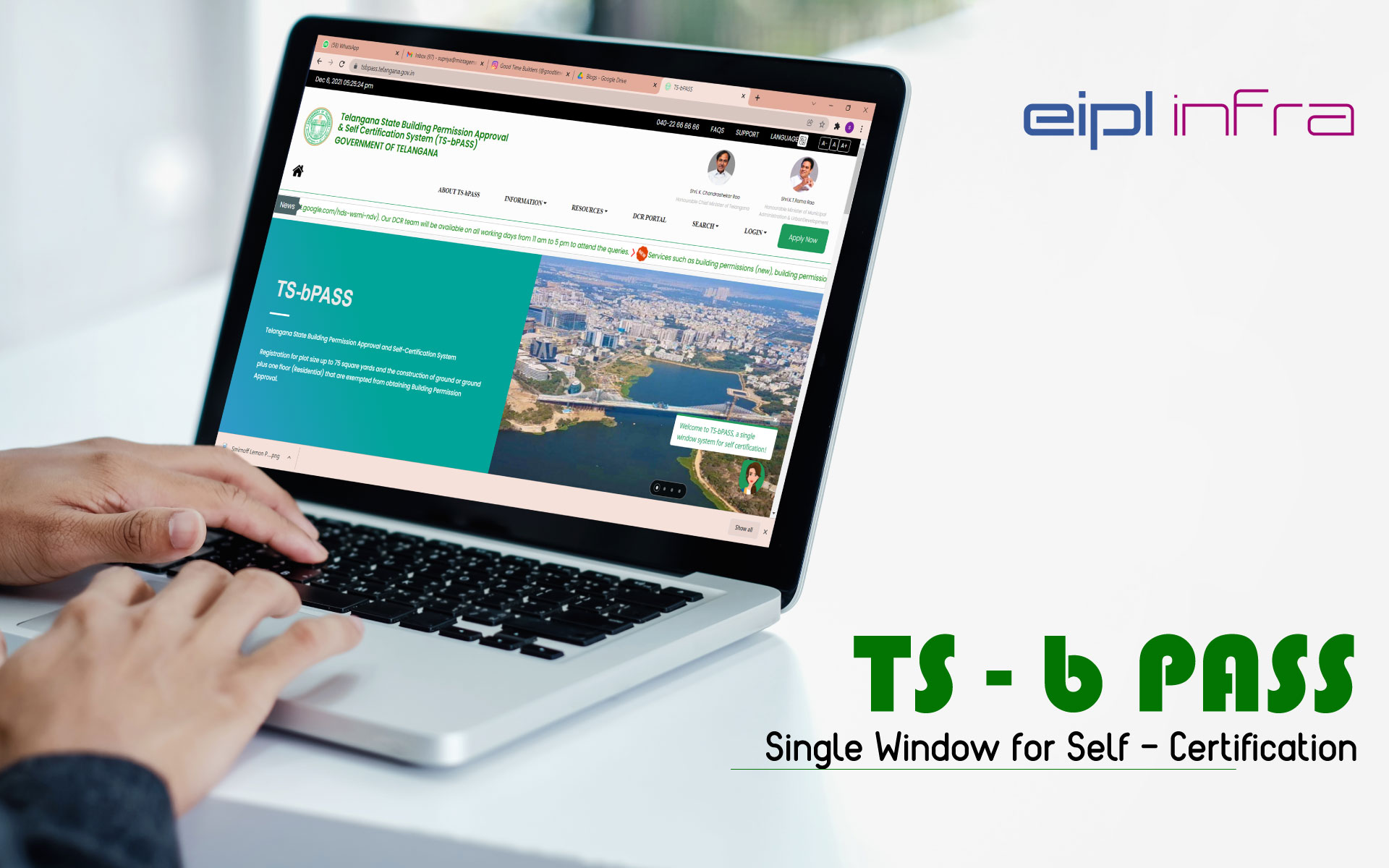 TS- b Pass : Single Window for Self Certification | EIPL Infra